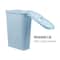 Mind Reader 40L Slim Plastic Wicker Laundry Hamper